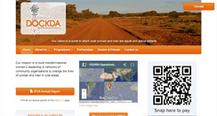 Desktop Screenshot of dockda.org.za